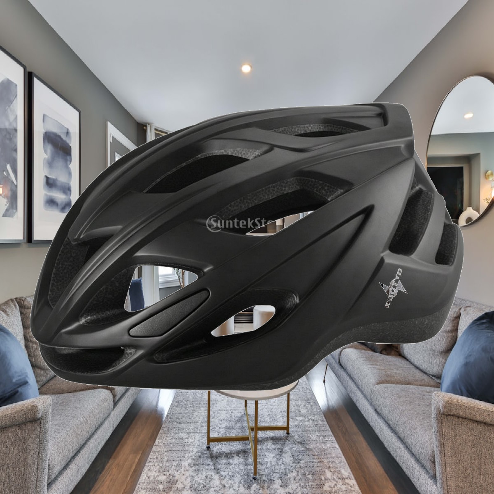 Commute Cycling Helmet - Fietshelm met verstelbare pasvorm, geventileerde racefietshelm,