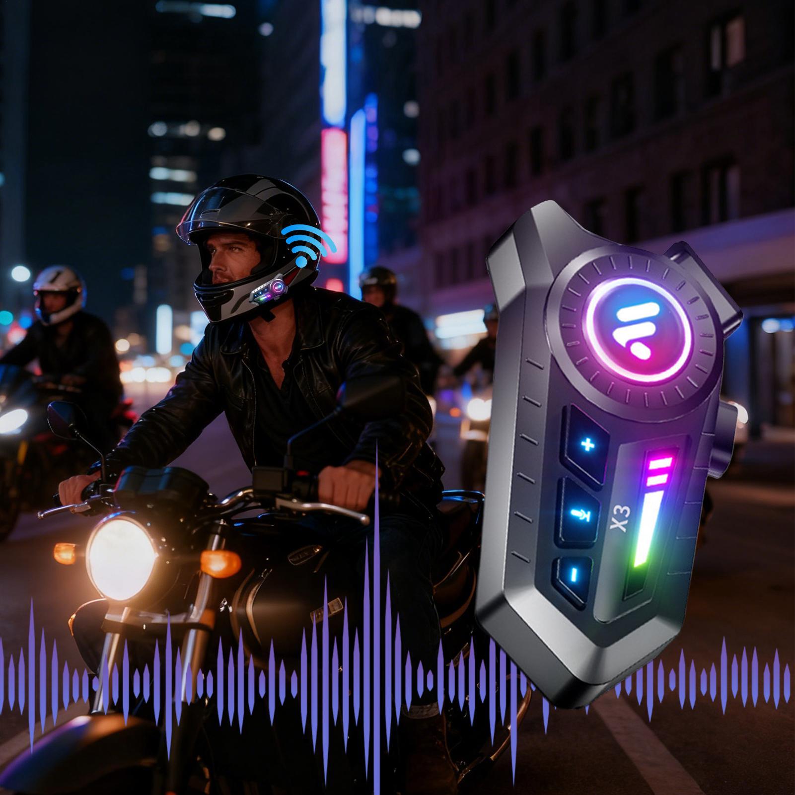Commute Cycling Helmet - Helmheadset Draadloze hoofdtelefoon met dubbele luidspreker
