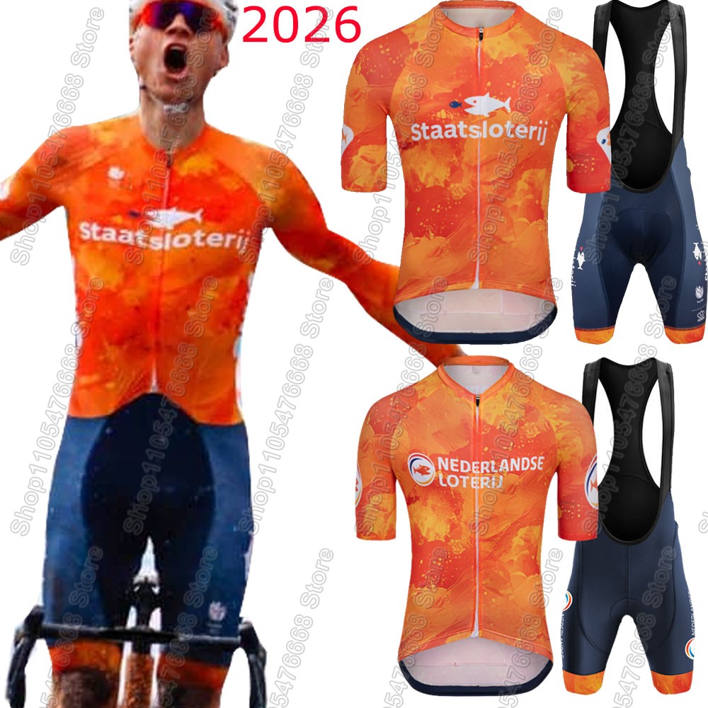 Cycling Commute Shorts - Nederland Fietskledingset 2026 Nationaal Team Fietskleding