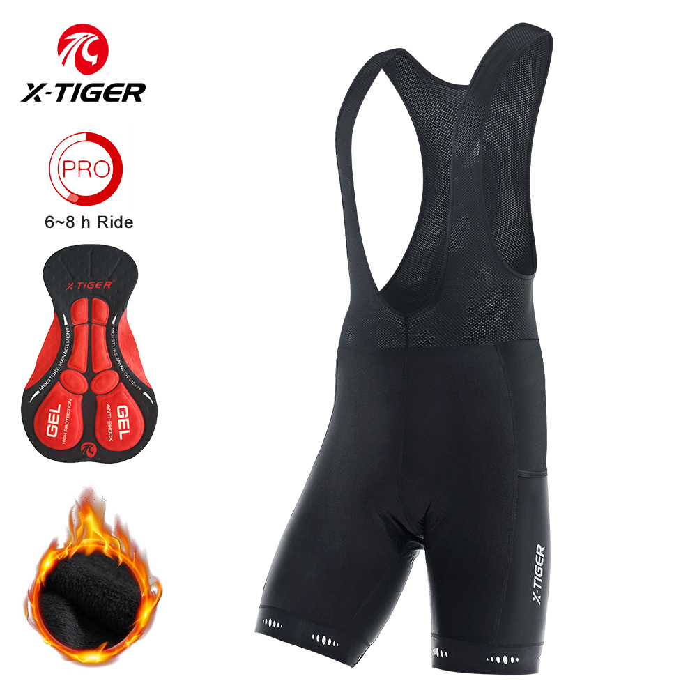 Cycling Commuter Backpack - X-TIGER Heren fleece warme backpacking fietsbroek