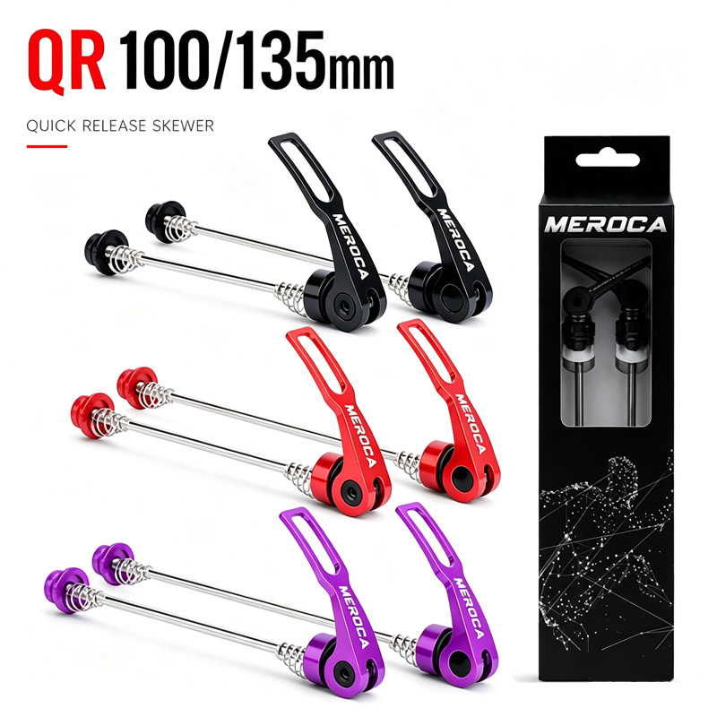 Dynamo Hub Front - MEROCA fiets snelspanner voorwiel 100mm achterwiel