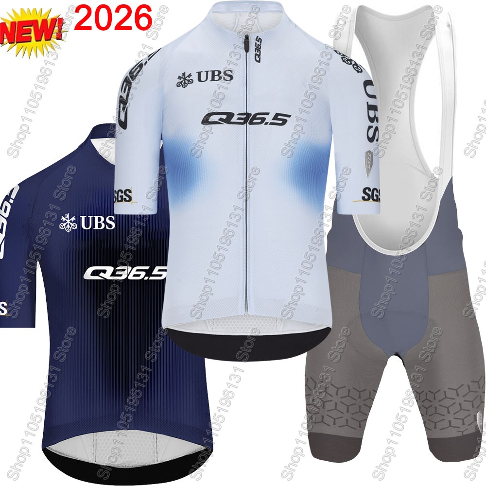 Cycling Commute Shorts - Q36.5 Team 2026 Fietskledingset Zwitserland Heren