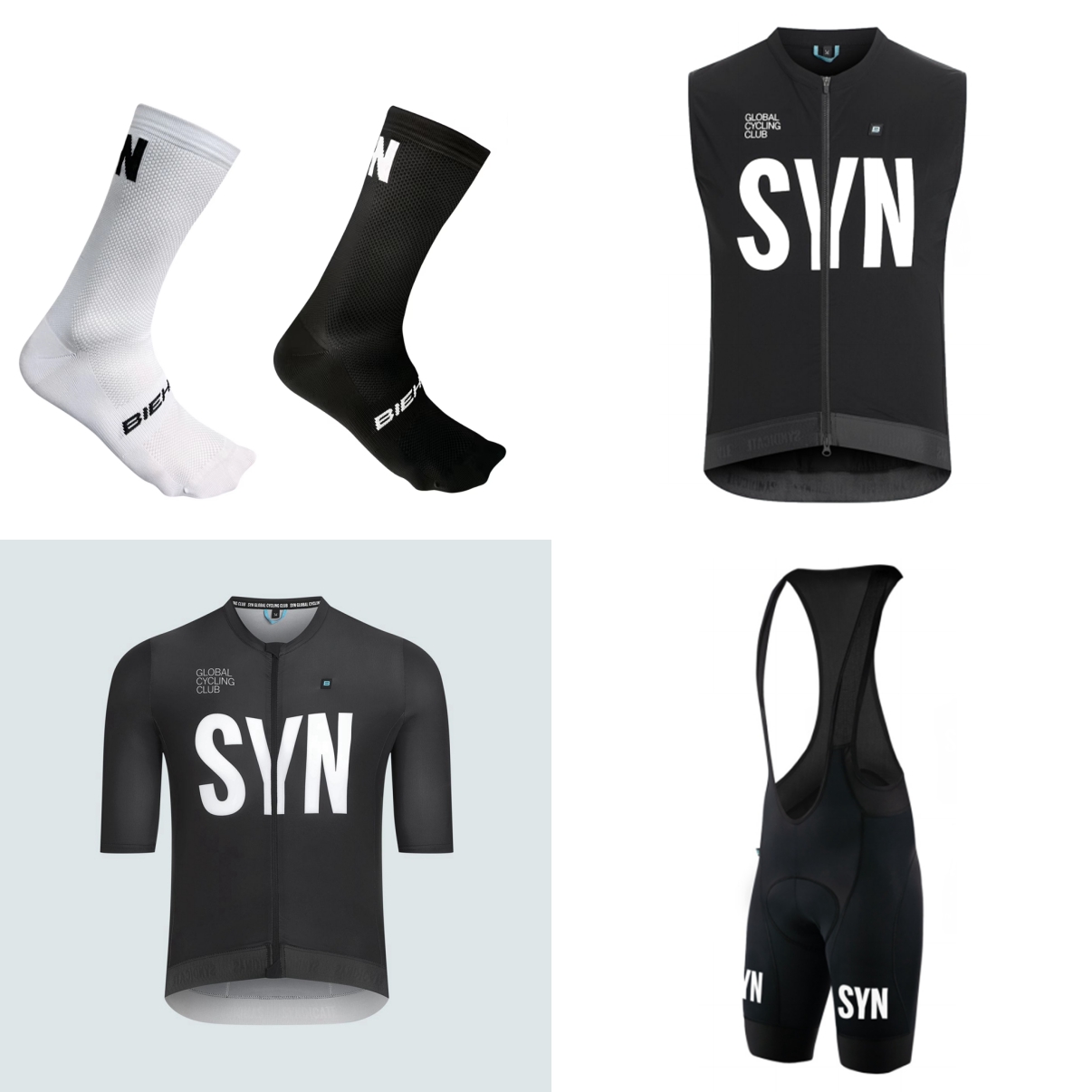 Cycling Commute Shorts - Zomerfietspak met korte mouwen 2026 Zwart