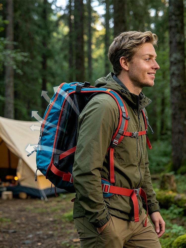 Rugzakventilatiekussen Verstel - Cycling Commuter Backpack recensie en prijs