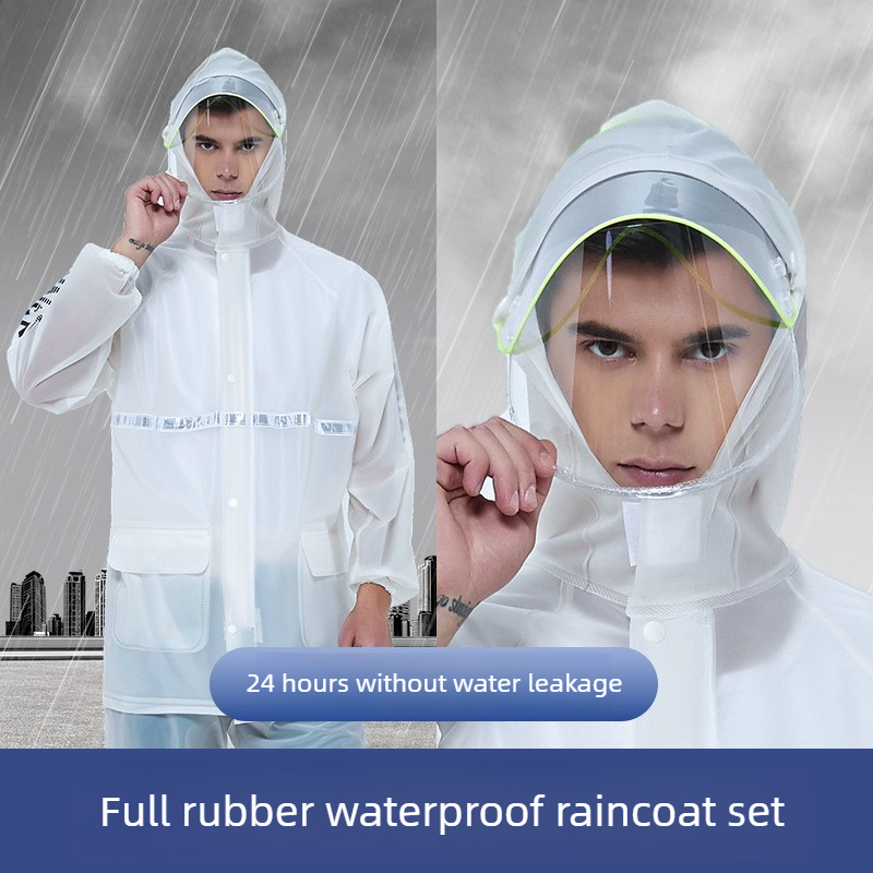 Reflecterend tweedelig motorre - Cycling Rain Jacket Commute recensie en prijs