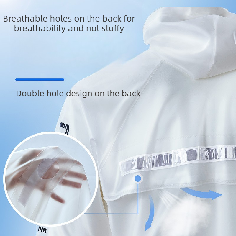 Reflecterend tweedelig motorre - Cycling Rain Jacket Commute recensie en prijs