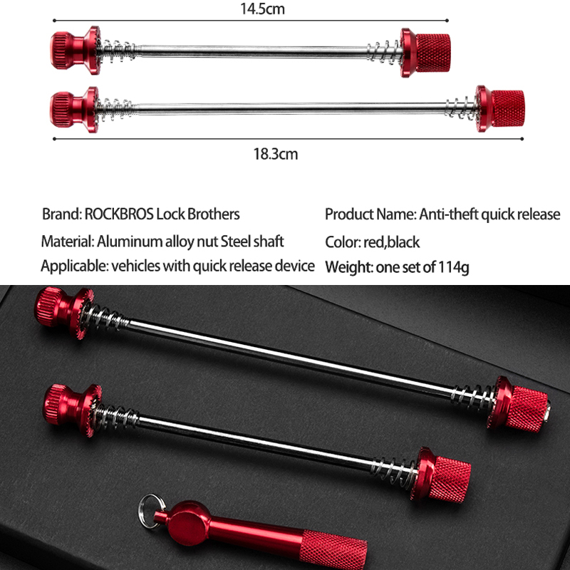 ROCKBROS Fiets Quick Release F - Dynamo Hub Front recensie en prijs