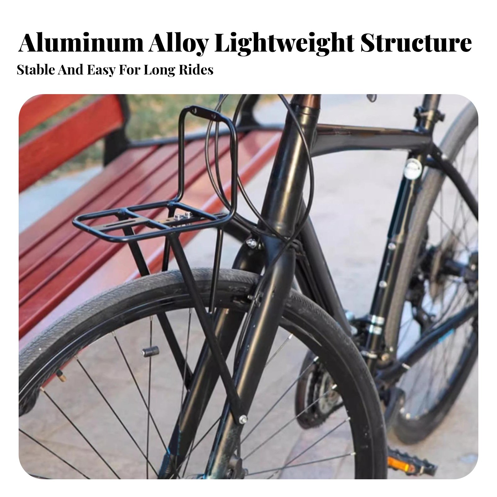 Fietsbagagerek vooraan Lichtge - Cargo Rack Aluminum recensie en prijs