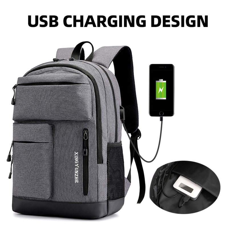 Mannen Vrouwen USB-oplaadrugza - Cycling Commuter Backpack Laptop recensie en prijs