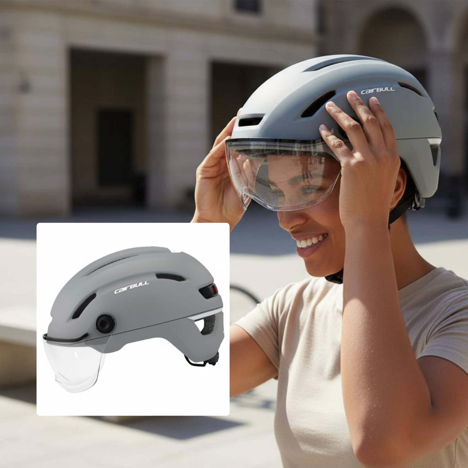 Elektrische fiets-forenshelm N - Commute Cycling Helmet recensie en prijs
