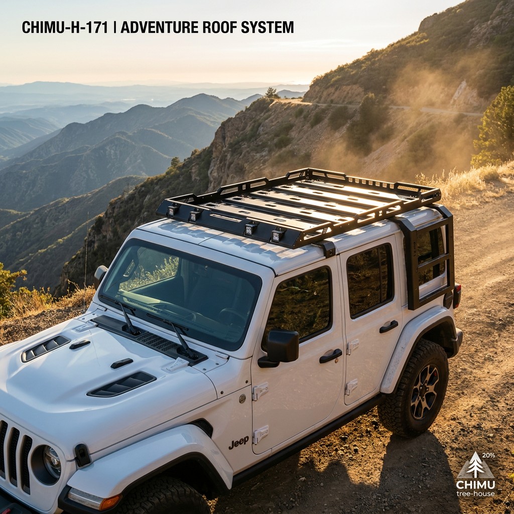【CHIMU HOME】 voor Wrangler JL  - Cargo Rack Aluminum recensie en prijs