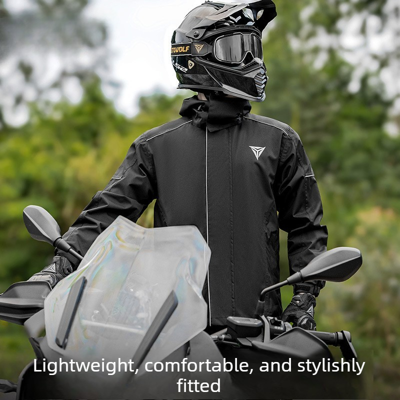 Motorregenpak, waterdichte jas - Cycling Rain Jacket Commute recensie en prijs