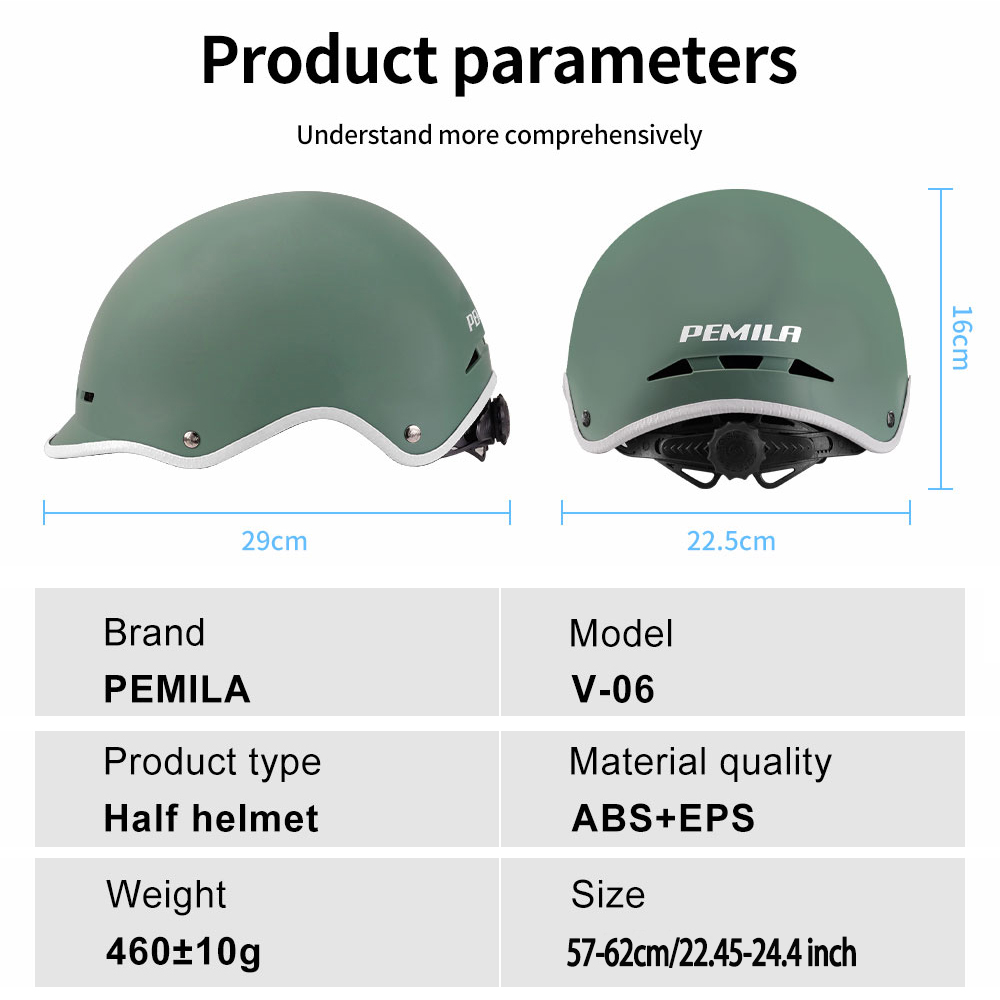 PEMILA Fietshelm Fietshelm voo - Commute Cycling Helmet recensie en prijs