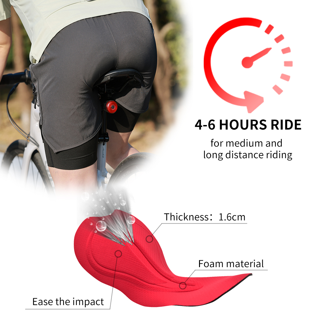 WOSAWE MTB Shorts Zomer Heren  - Cycling Commuter Trousers recensie en prijs