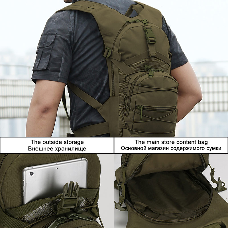 15l Molle Tactische Rugzak 800 - Cycling Commuter Backpack recensie en prijs