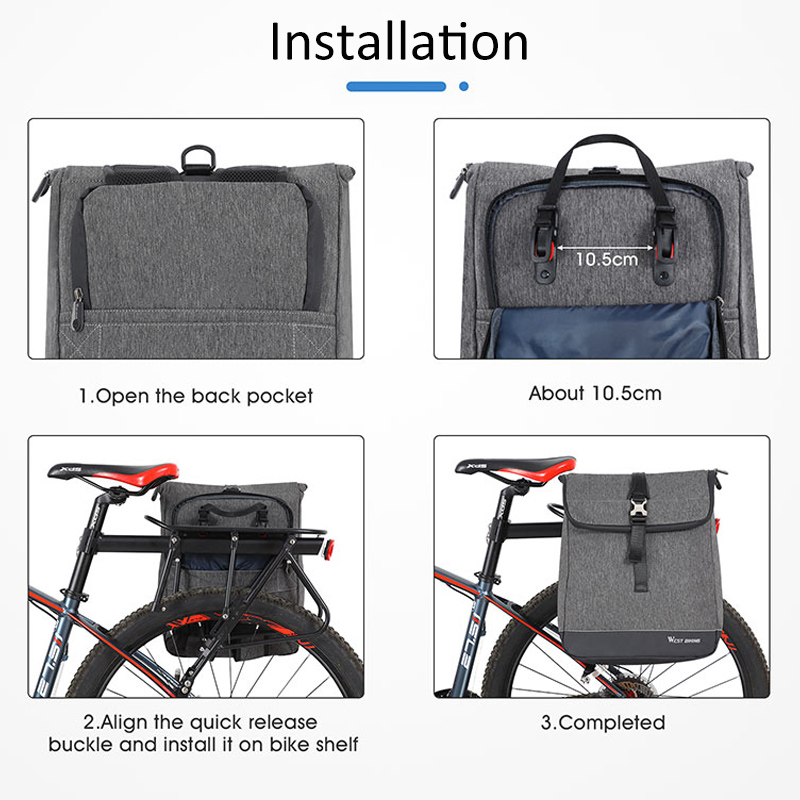 WEST BIKING Fietsrugzak Waterb - Cycling Commuter Backpack Laptop recensie en prijs